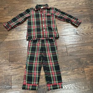 Crewcuts plaid pjs